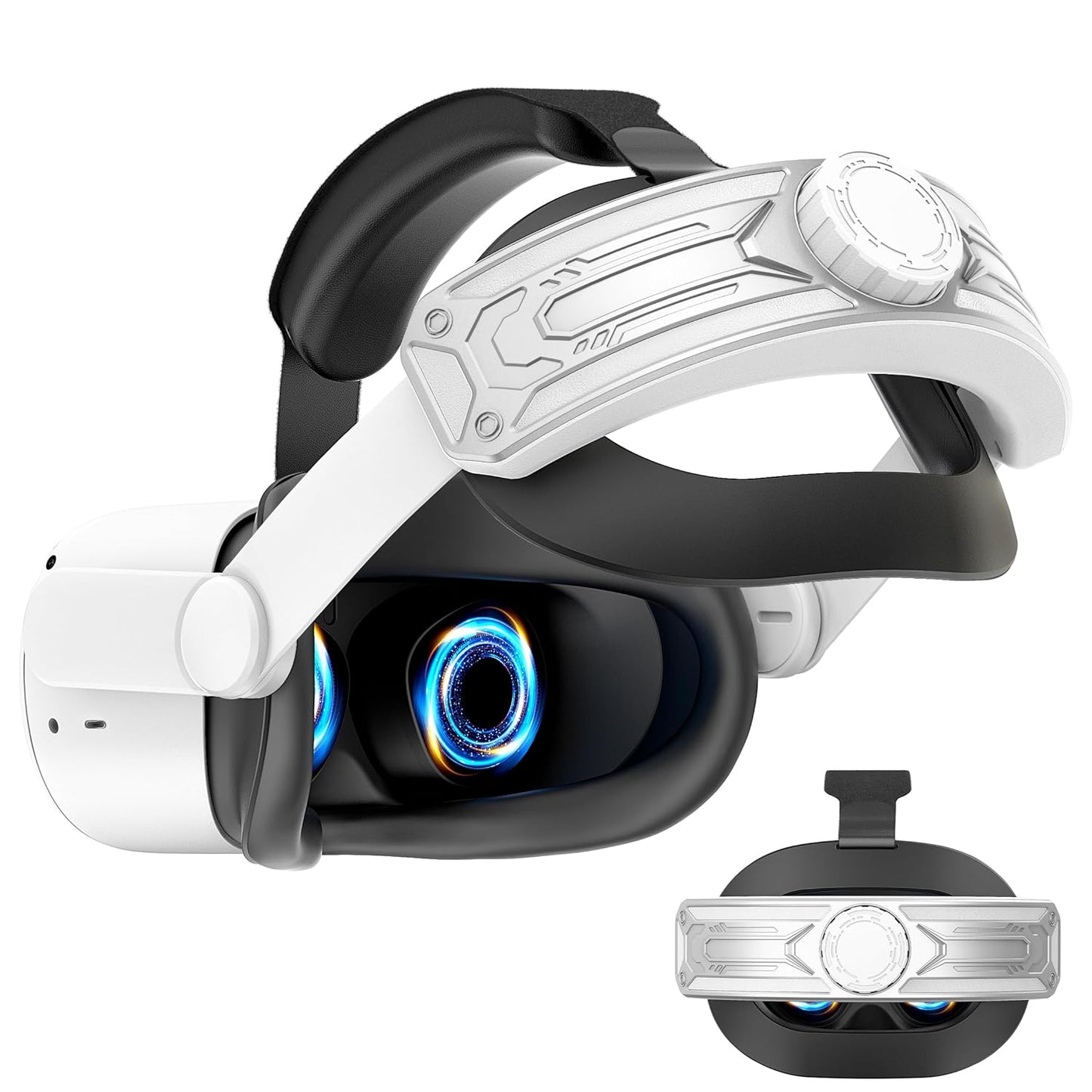 Head Strap for Meta Quest 2 VR – Elite Adjustable Cushion Oculus Replacement