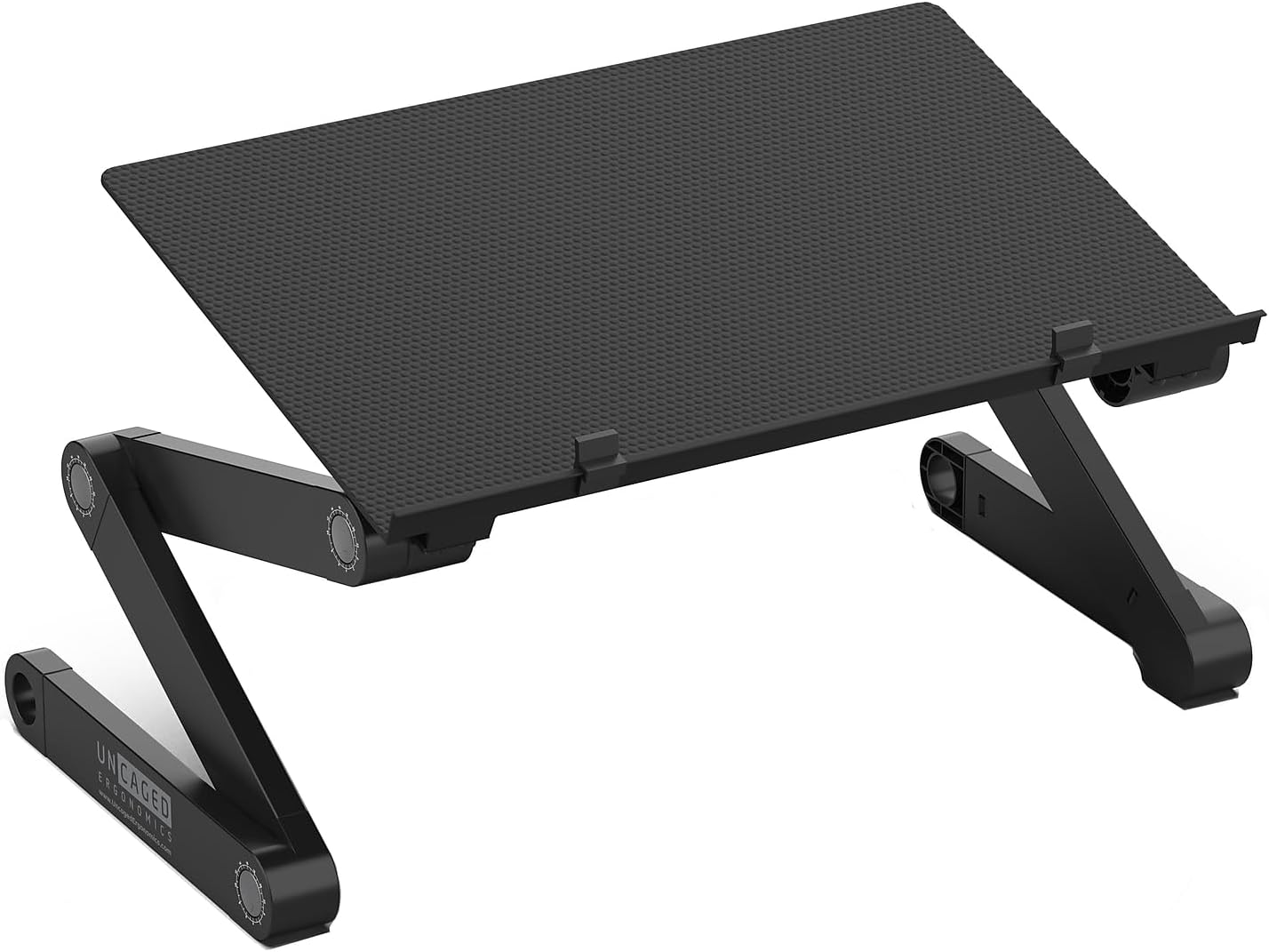 WorkEZ Adjustable Laptop Stand – Foldable Ergonomic Desk & Bed Laptop Holder