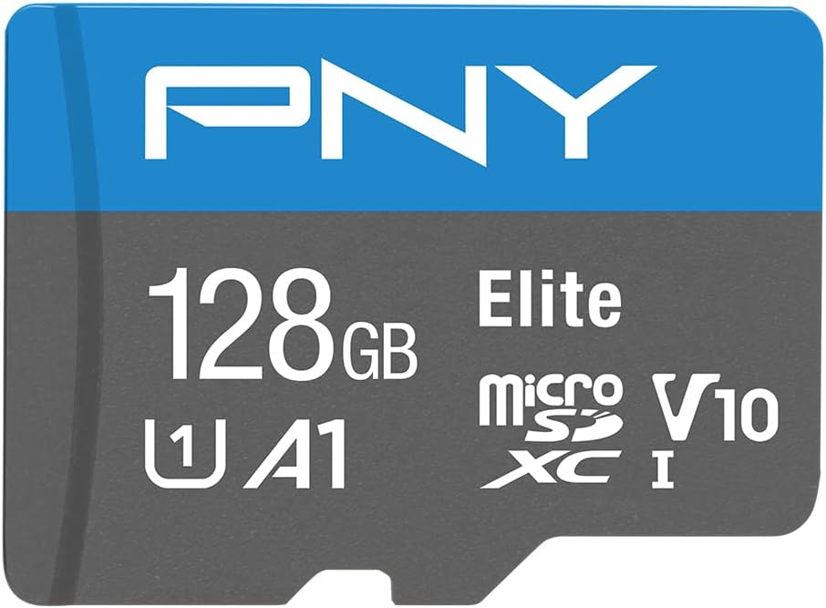 PNY 128GB Elite Mobile Accessories Class 10 U1 V10 A1 microSDXC Flash (OPEN BOX)