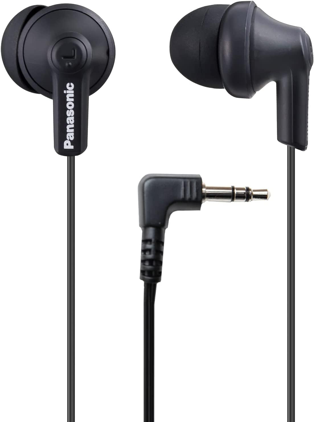 Panasonic RP-HJE120-KA ErgoFit In-Ear Headphones (OPEN BOX)