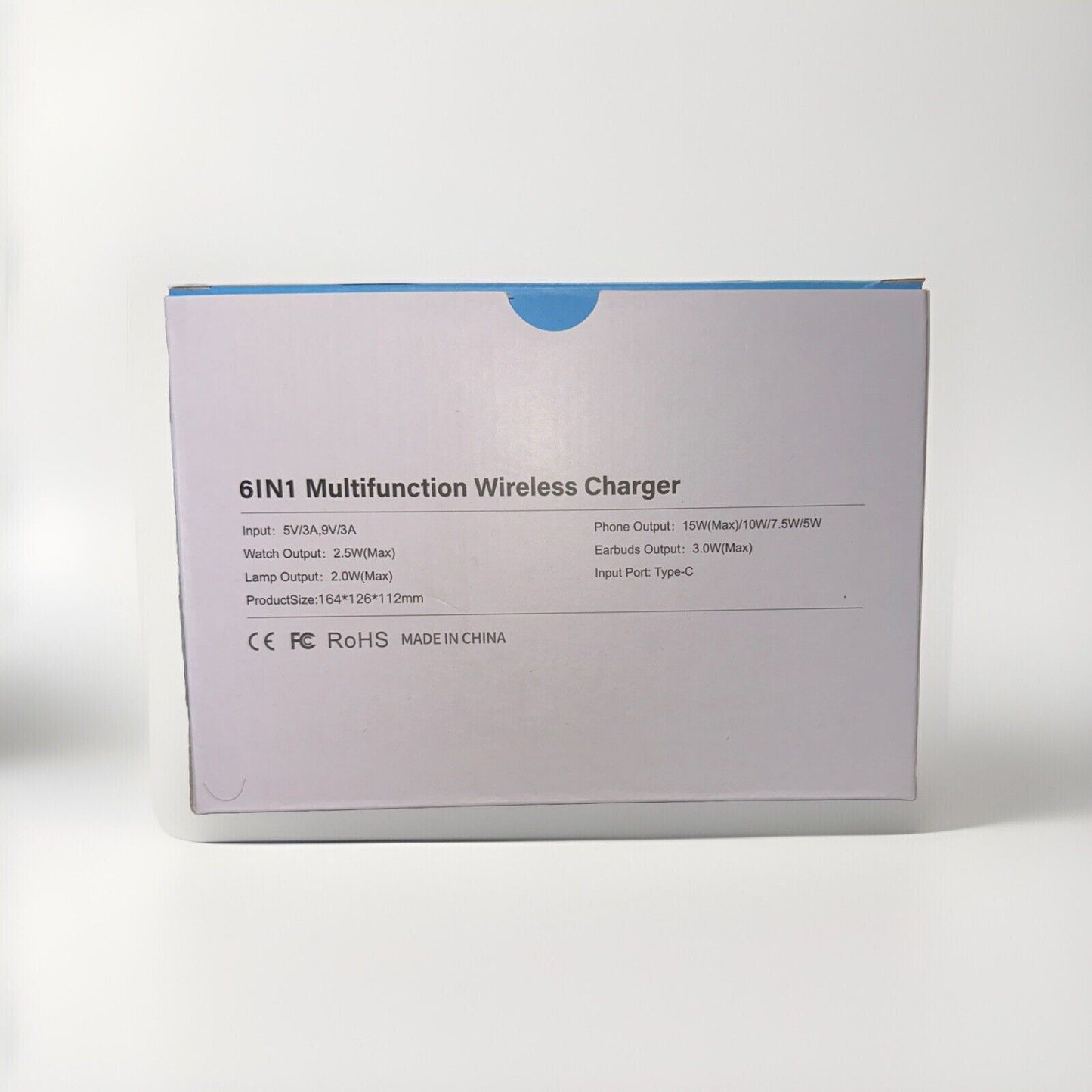 6-in-1 Multifunction Wireless Charger - For Phone , Watches and Earbuds 15w Max