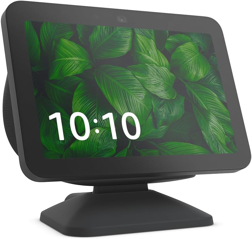 NuPro Charcoal Durable Adjustable Angle Tilt Stand For Echo Show 8 (3rd gen) (OPEN BOX)