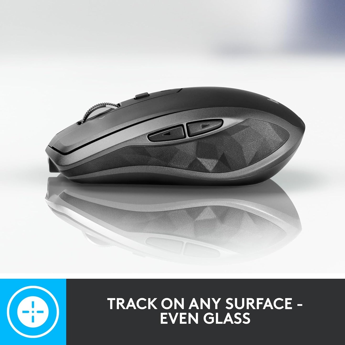 Logitech MX Anywhere 2S Wireless Bluetooth Mouse – Works on Any Surface