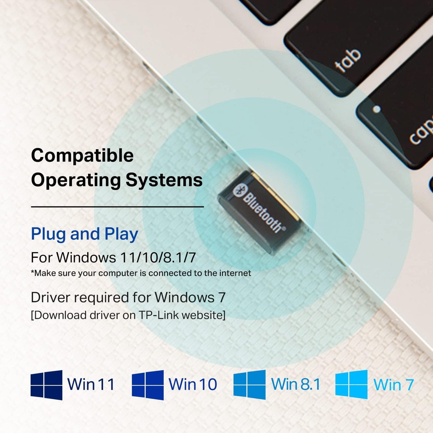 TP-Link UB500 Bluetooth 5.3 Wireless USB Dongle Adapter for PC Computer/XBox/PS4