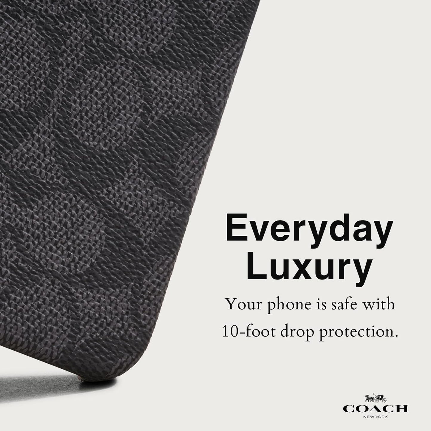 Coach Signature Canvas Slim Wrap Case for Apple iPhone 15Pro