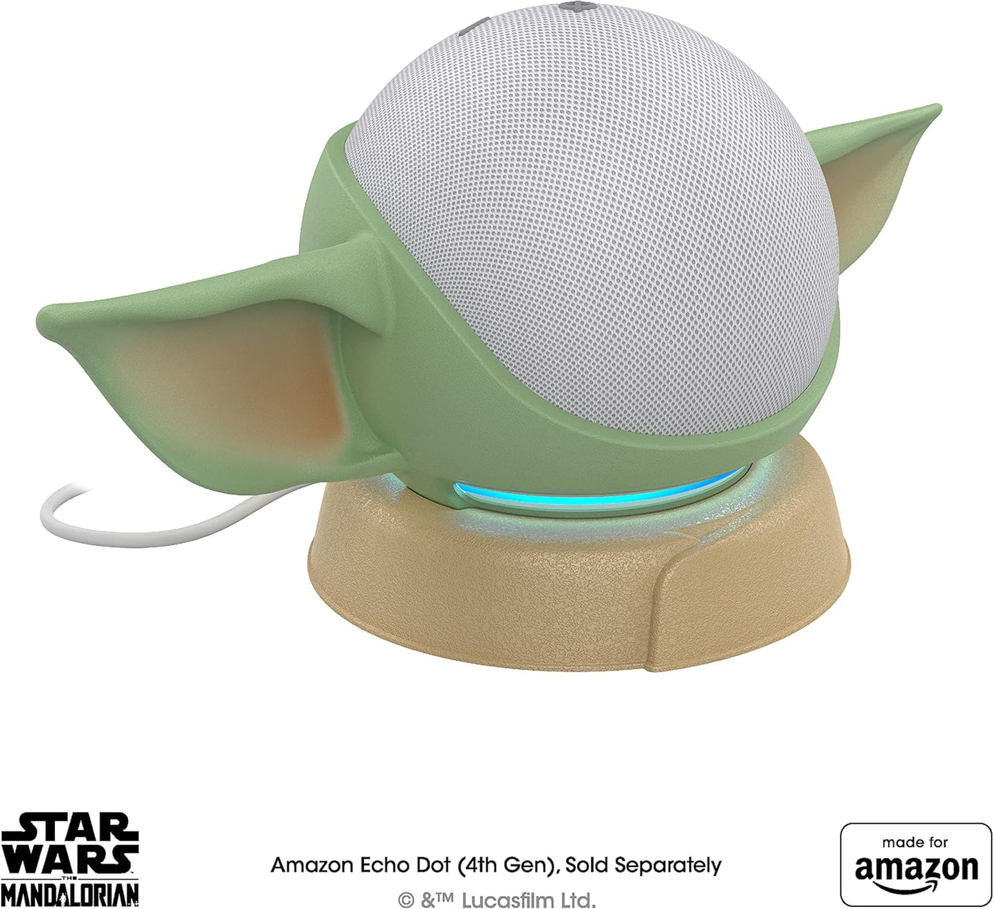 Star Wars The Mandalorian The Child Amazon Echo Dot (4th Gen) Baby Yoda (OPEN BOX)