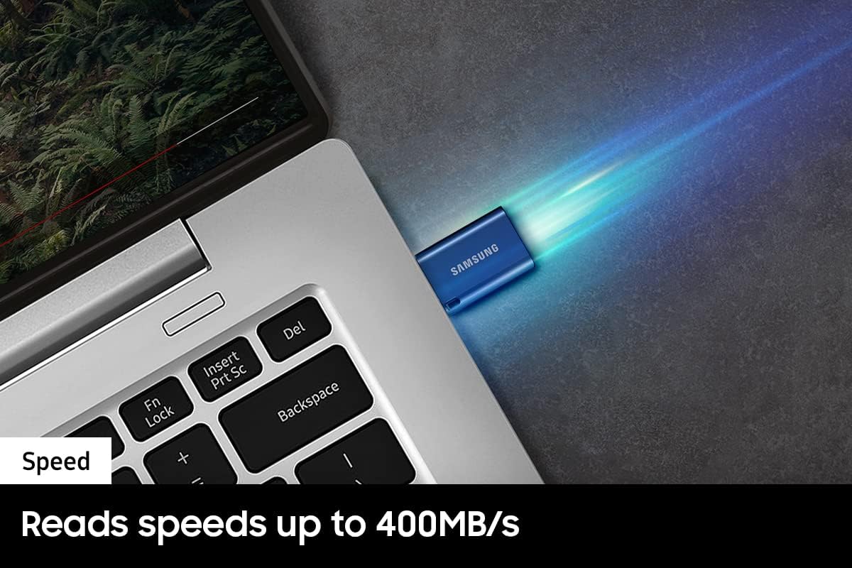 Samsung Type-C™ USB Flash Drive, 256GB, Transfers 4GB Files in 11 Secs (OPEN BOX)