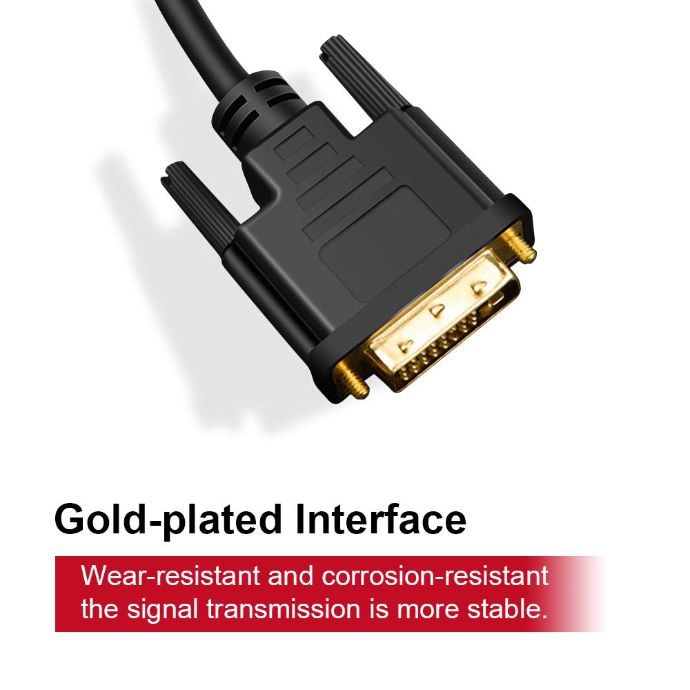 Upgrow USB C to DVI Cable 4K@30Hz Cable 4FT USB Type-C to DVI (OPEN BOX)