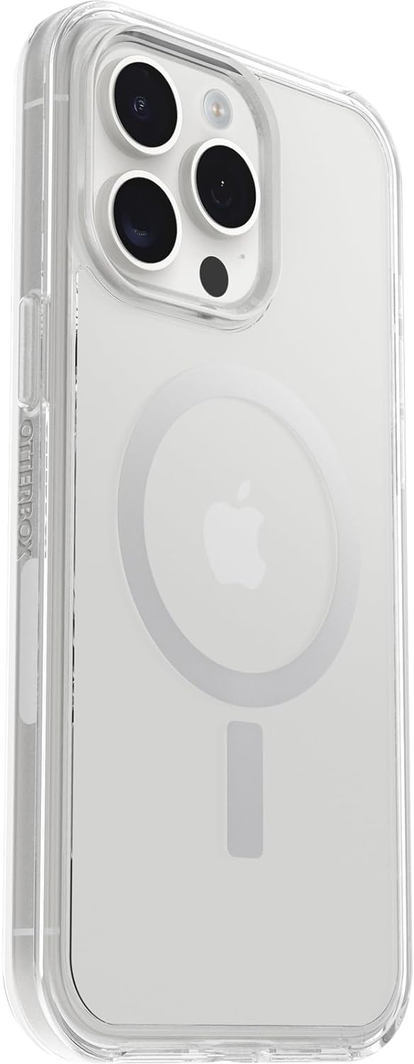 OtterBox Symmetry Series Case for iPhone 15 Pro Max - Clear (OPEN BOX)