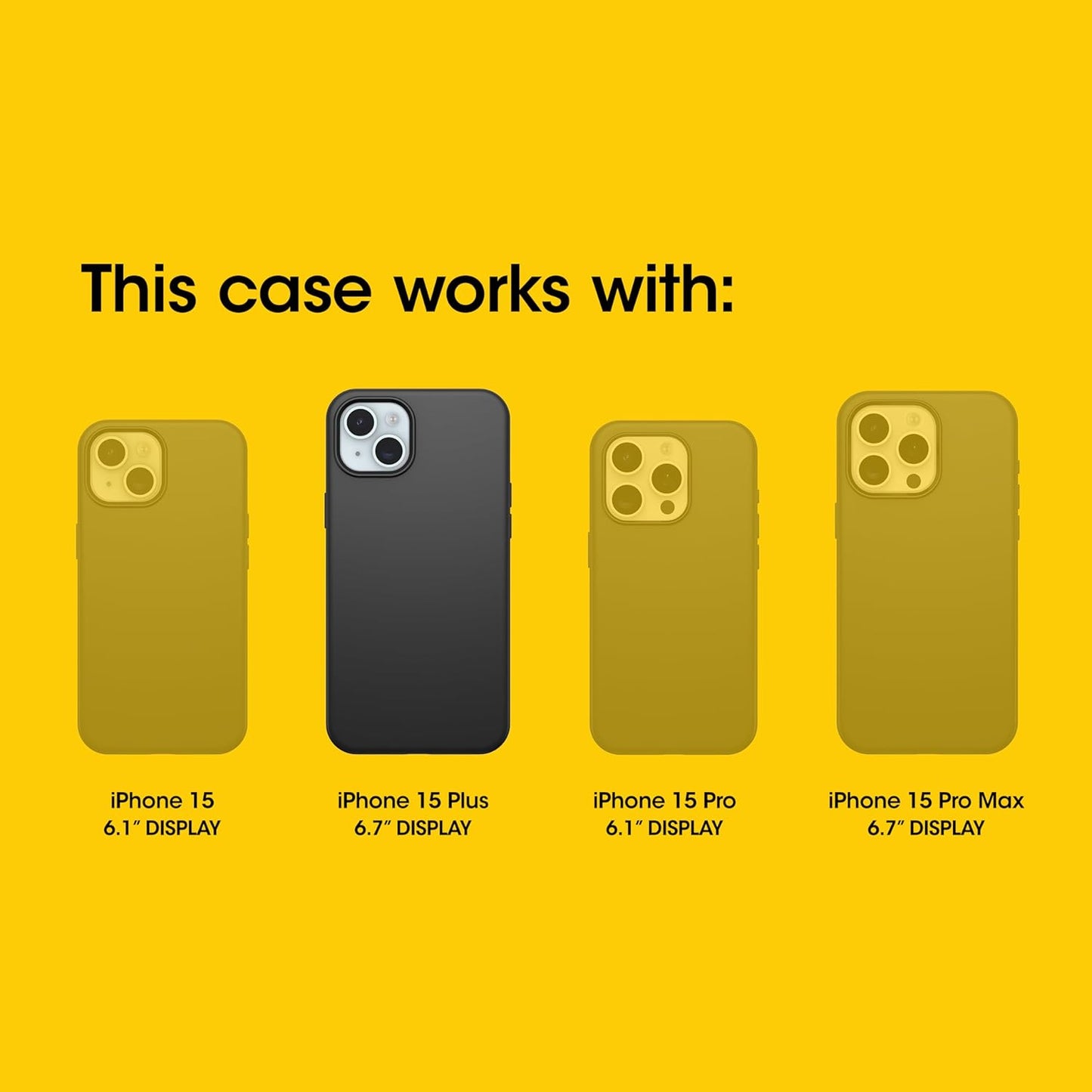 OtterBox Glass Screen Protector for iPhone 15 Plus (OPEN BOX)