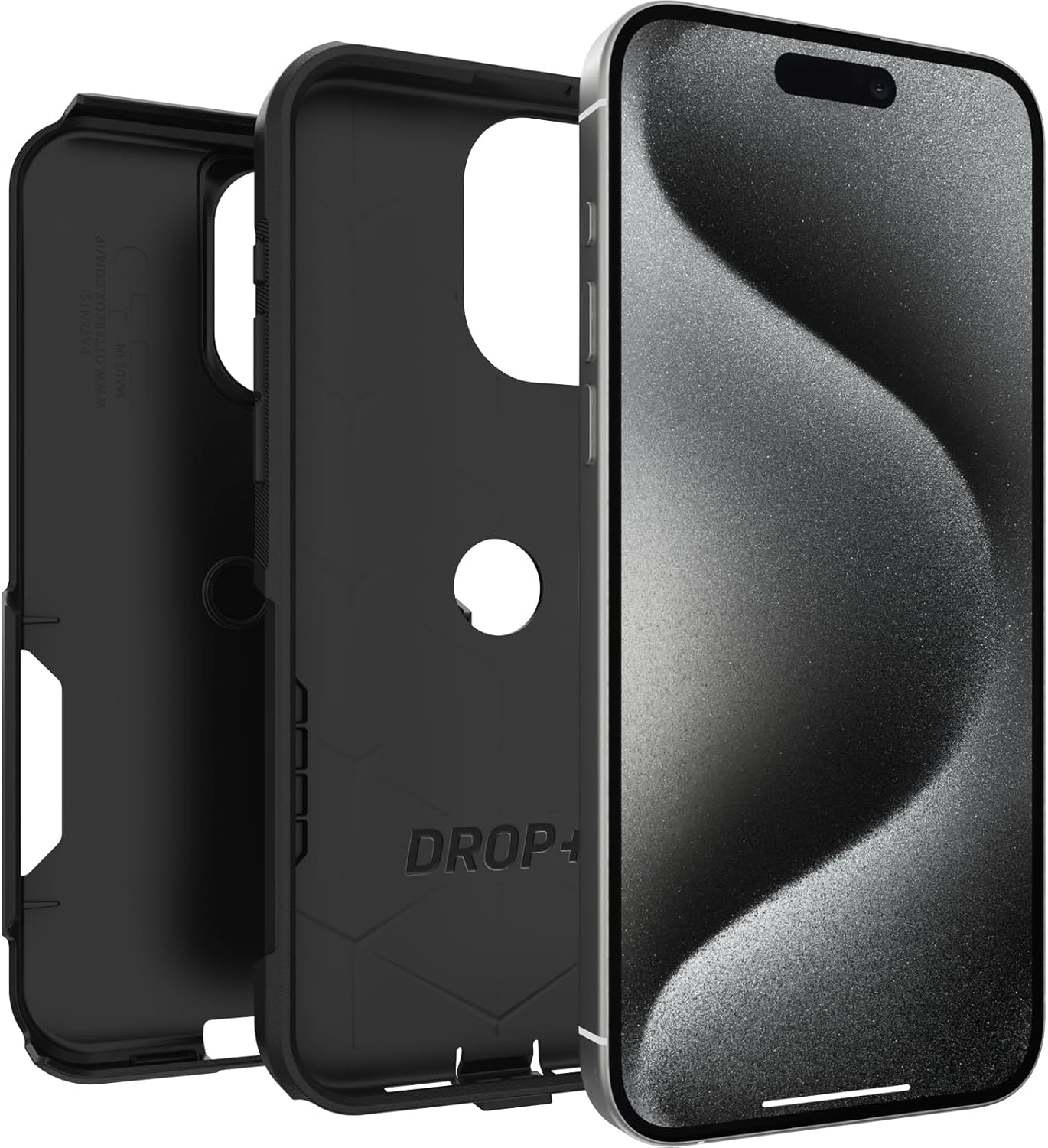 OtterBox COMMUTER SERIES Case for iPhone 15 Pro Max - Black (OPEN BOX)