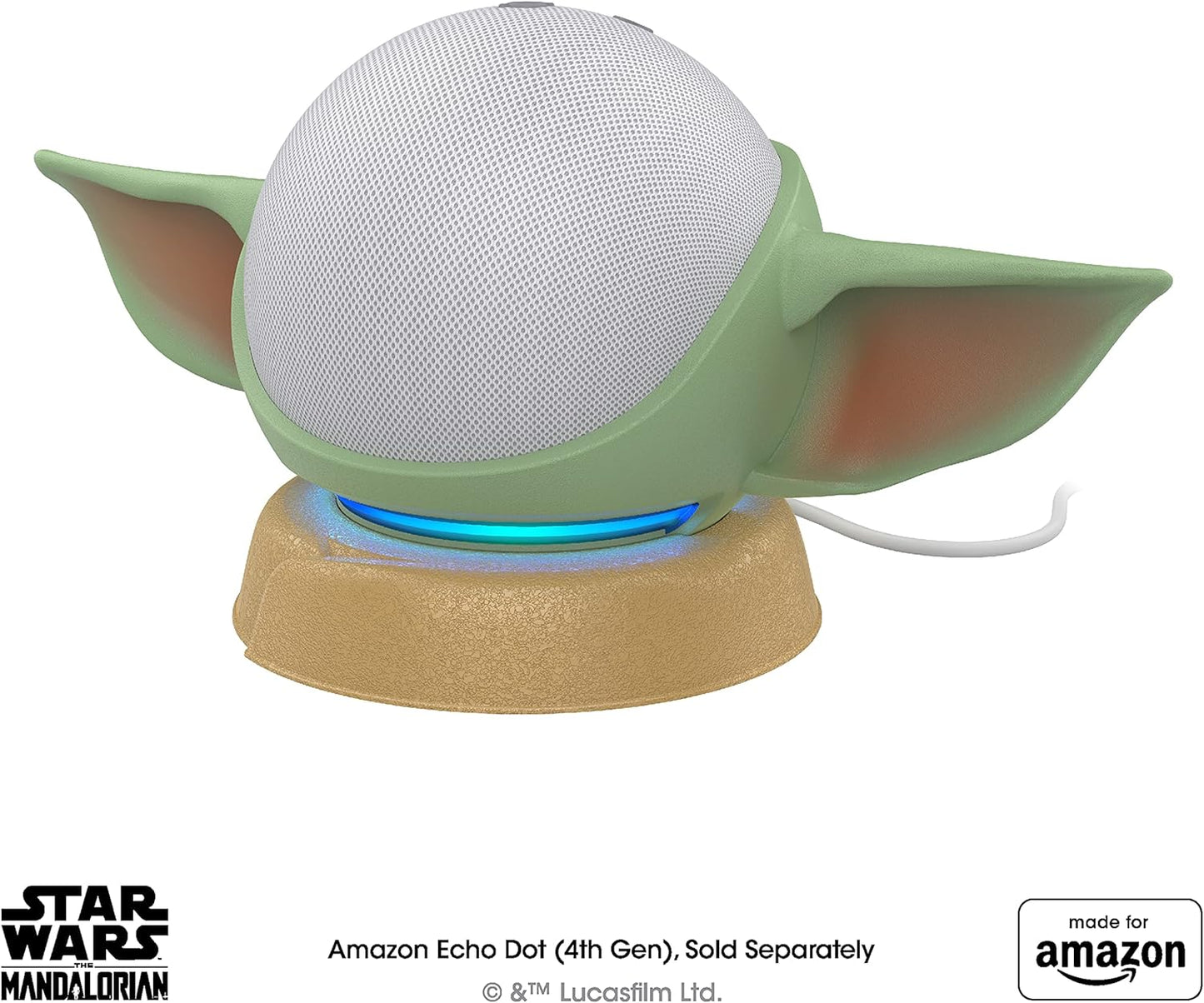 Star Wars The Mandalorian The Child Amazon Echo Dot (4th Gen) Baby Yoda (OPEN BOX)