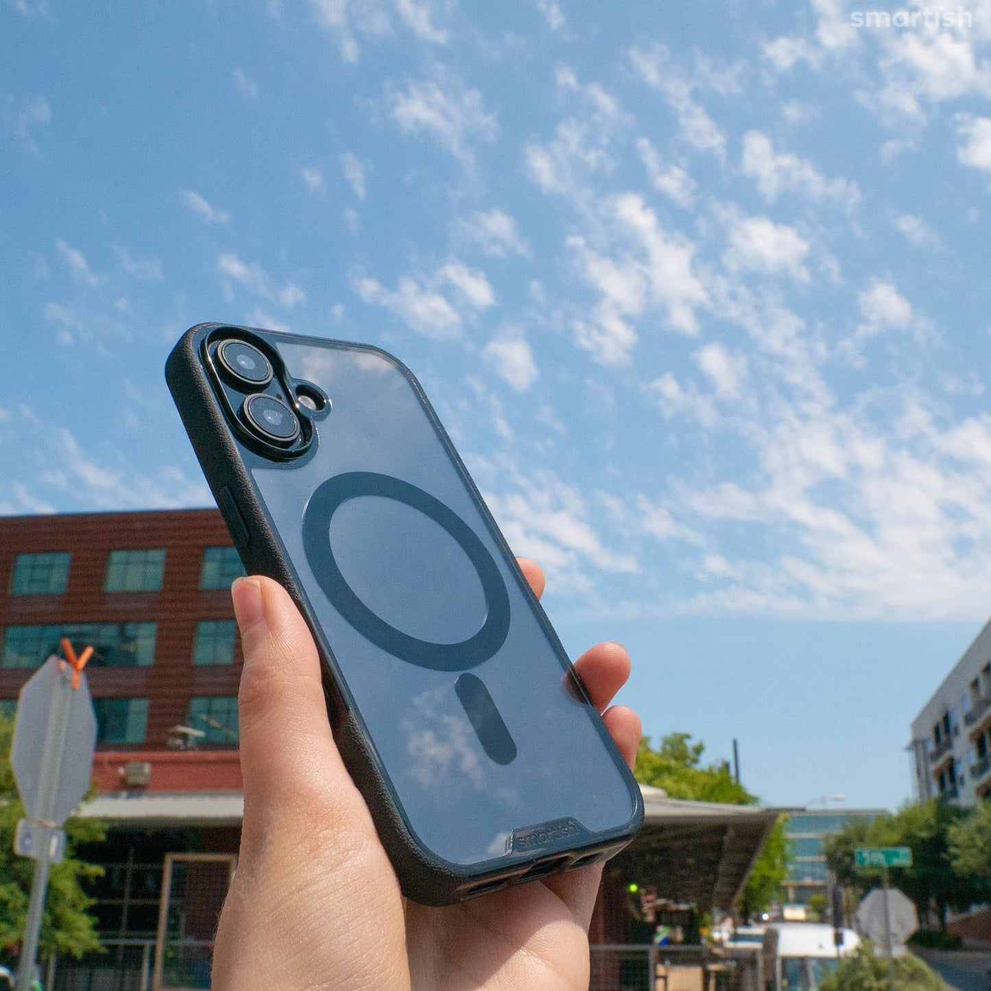 Smartish Gripmunk Clear Case for iPhone 16 – Slim, Protective & Drop Tested