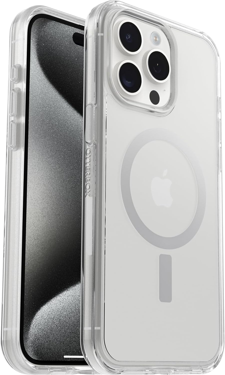 OtterBox Symmetry Series Case for iPhone 15 Pro Max - Clear (OPEN BOX)