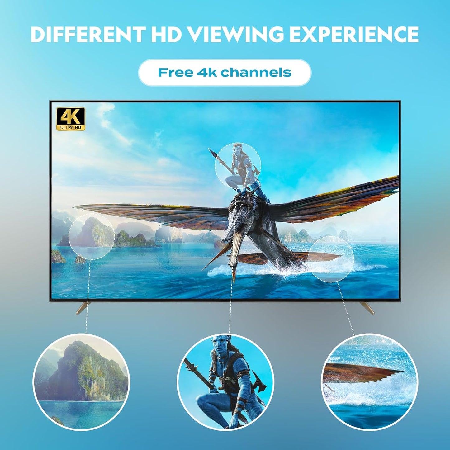 URIIU Indoor TV Antenna – 1000+ Mile Range 4K 1080P HDTV