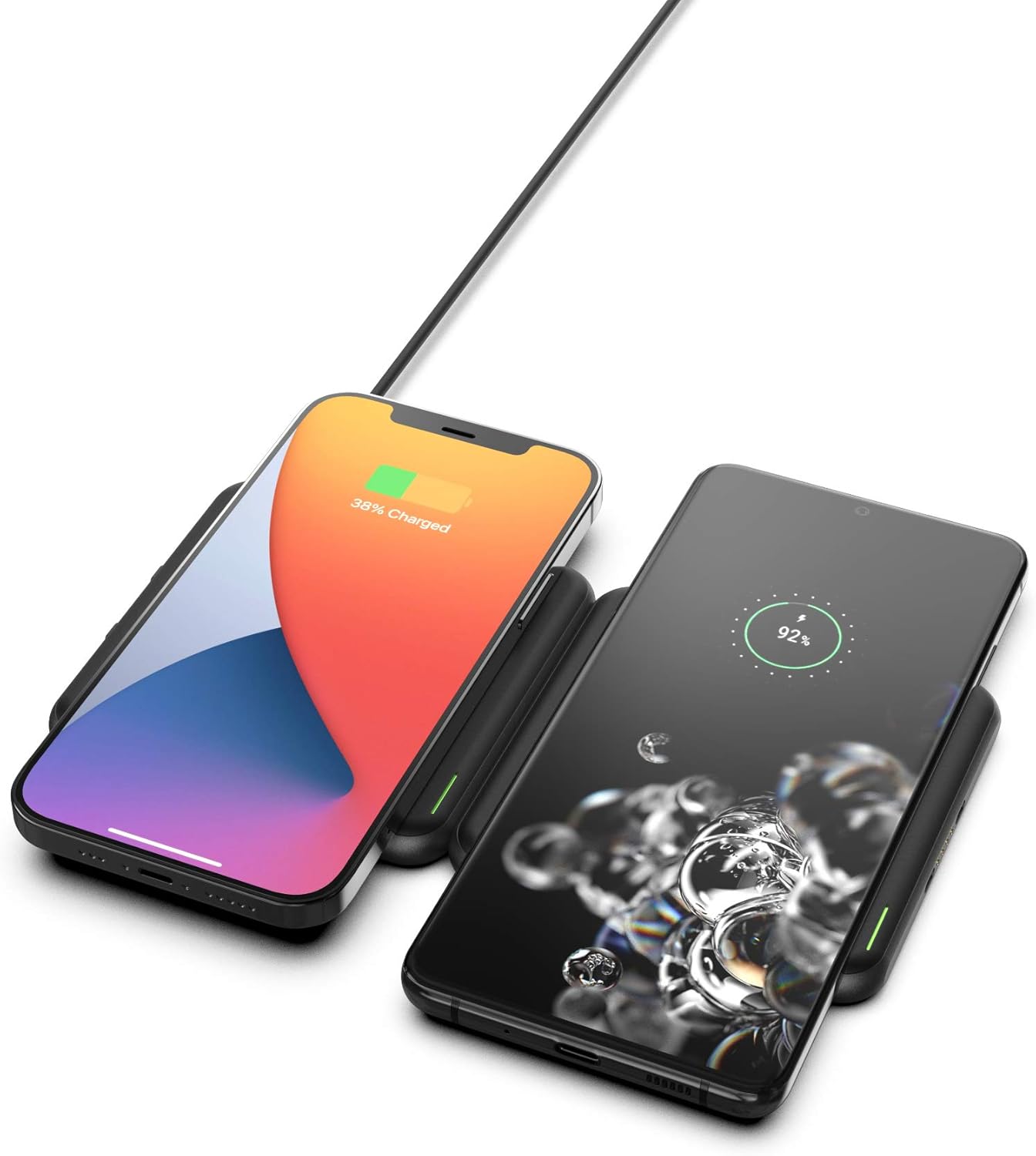 RapidX Modula5 Modular Wireless Charging Pod System (Model: RX-MP01B2PK) (OPEN BOX)