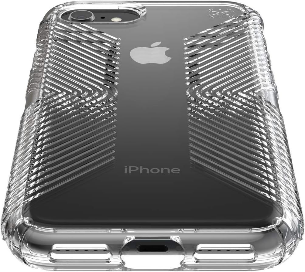 Speck Presidio Perfect-Clear with Grip Case For iPhone 7 iPhone 8 6s 6 iPhone SE 2022 2020