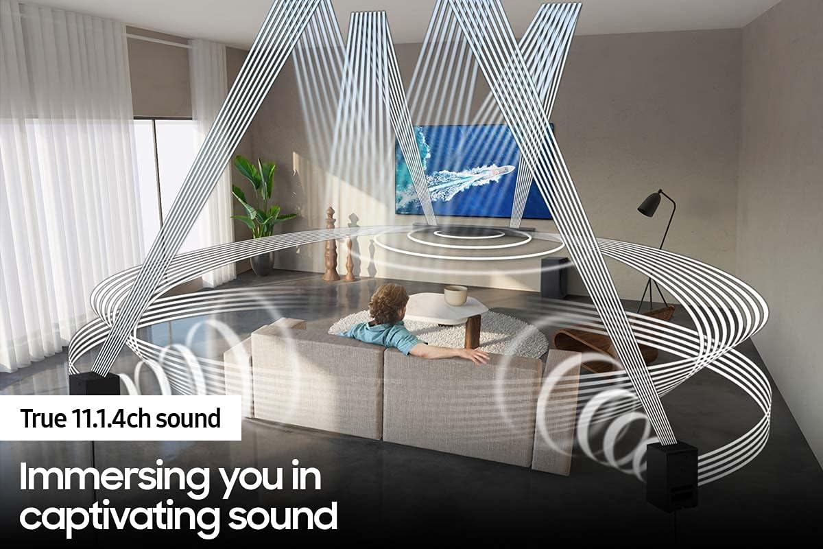 Samsung SWA-9500S Wireless Rear Speaker Kit w/ Dolby Atmos for Soundbar Surround