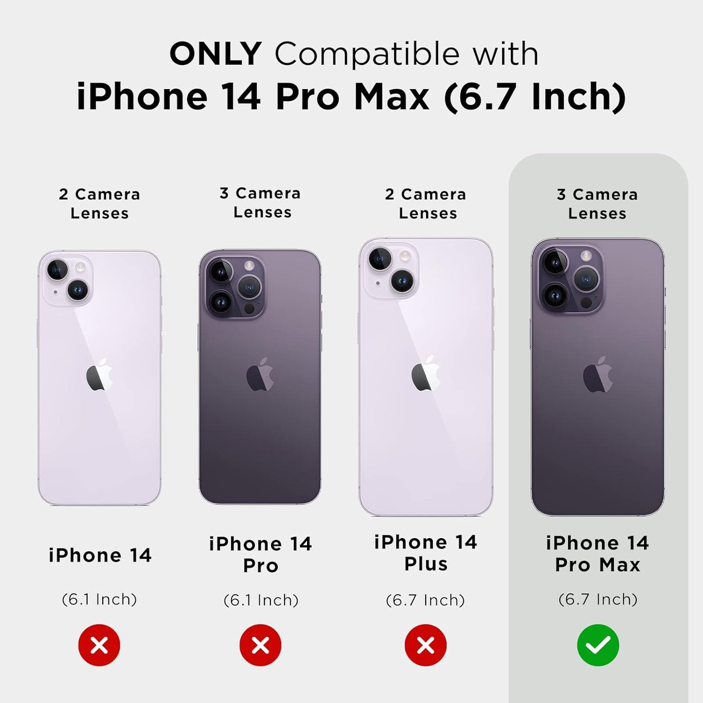 Case-Mate iPhone 14 Pro Max Case - Sheer Crystal (OPEN BOX)