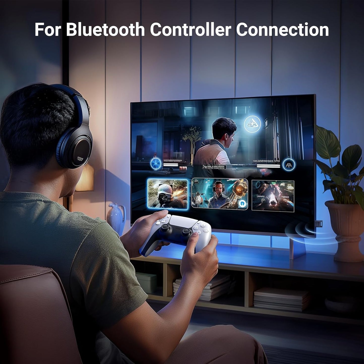 UGREEN USB Bluetooth Adapter, 5.3 Bluetooth Adapter for PC (NO BOX)
