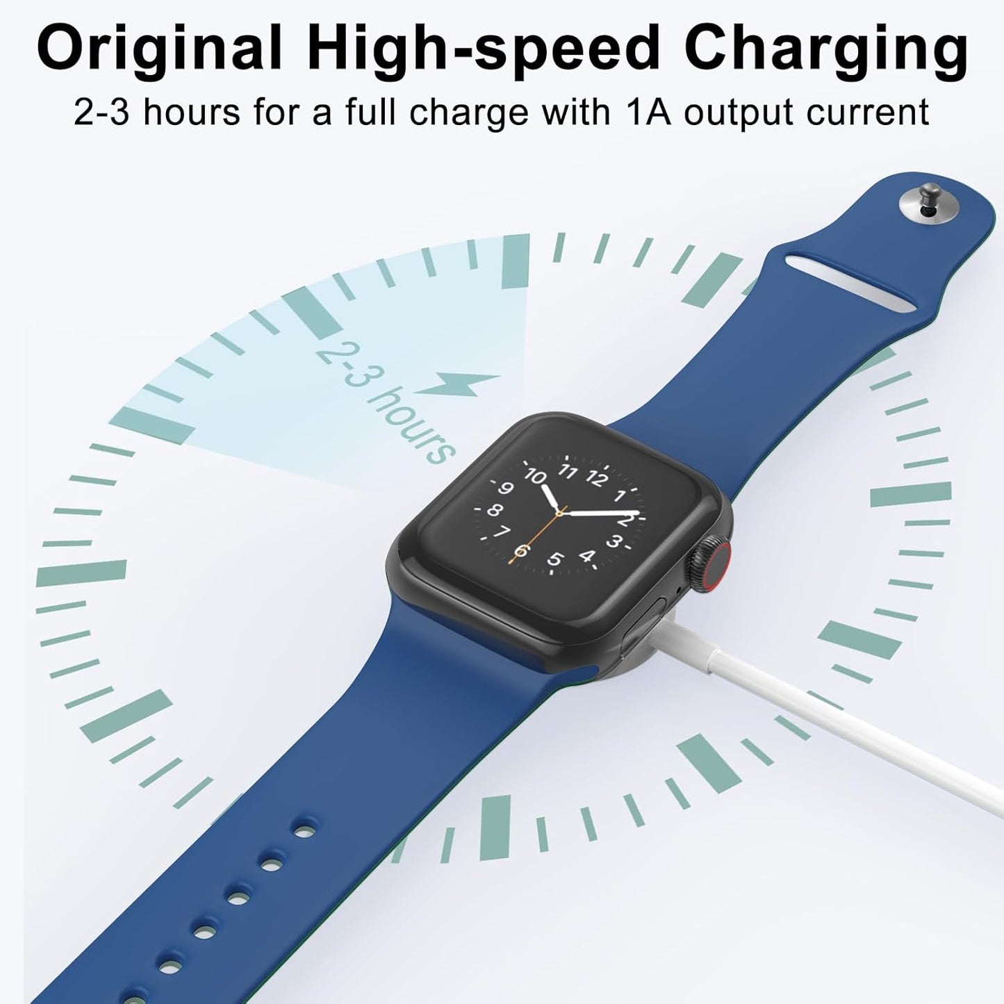 2Pack Magnetic Wireless Charger – Fast USB Charging Cable for Smart Watch