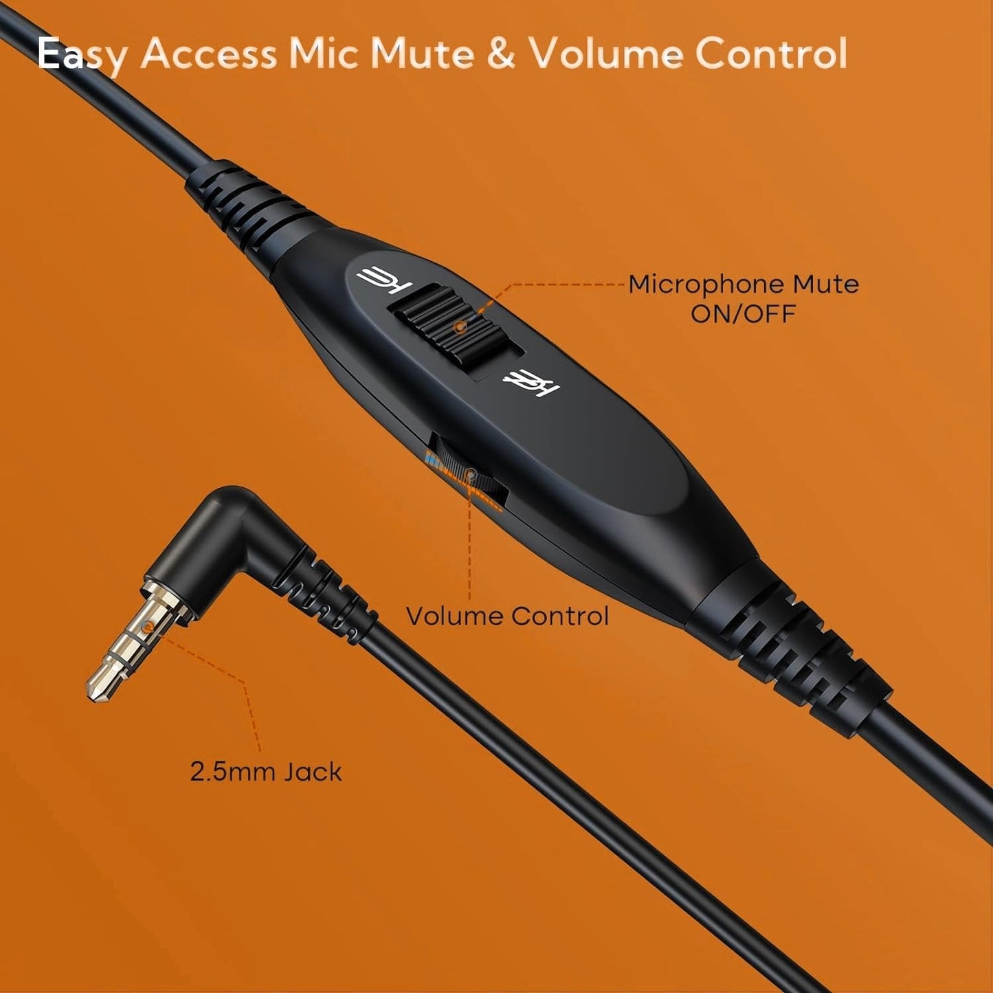 EMAIKER Telephone Headset Call Center Headset