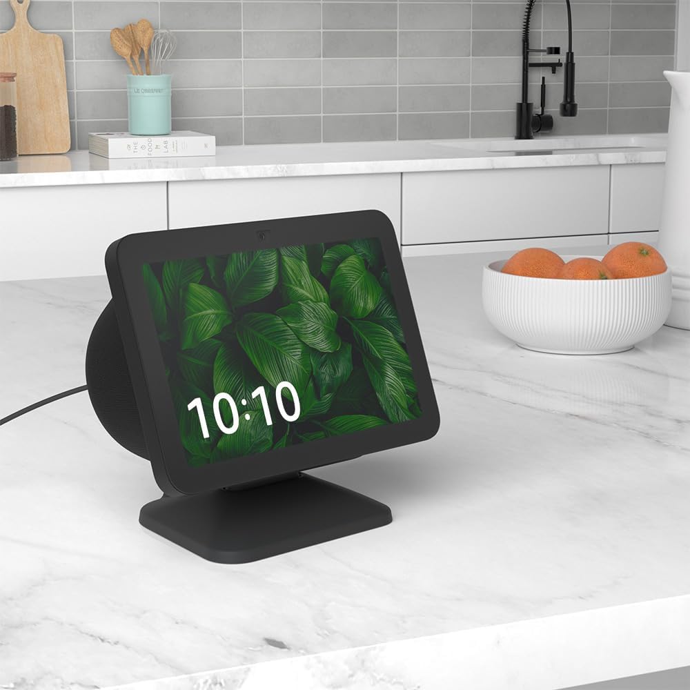 NuPro Charcoal Durable Adjustable Angle Tilt Stand For Echo Show 8 (3rd gen) (OPEN BOX)