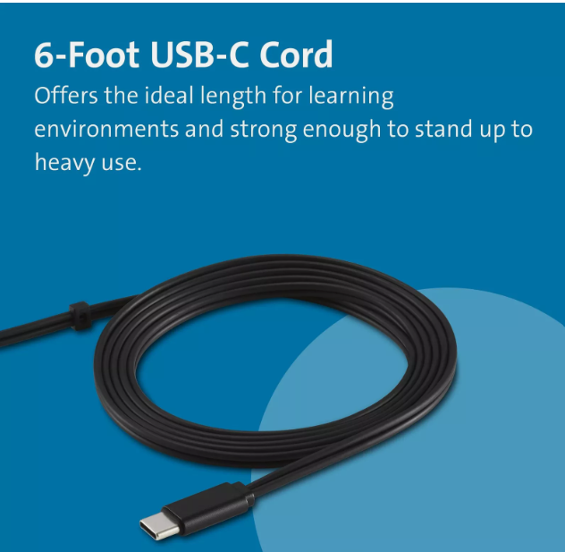 Kensington Classic USB-C Headphone K97456WW (DAMAGED BOX)