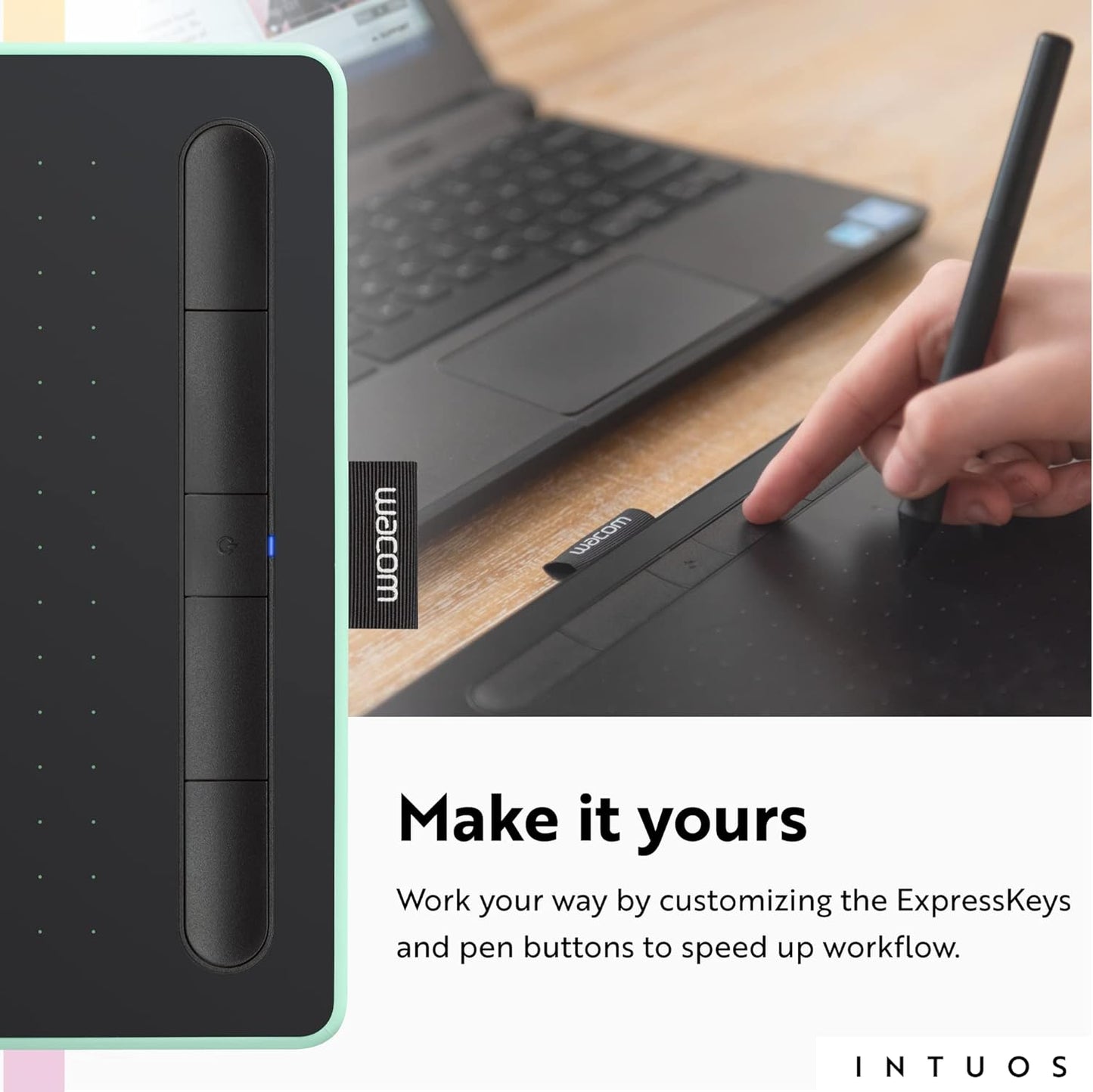 Wacom Intuos Small Digital Graphics Drawing Tablet