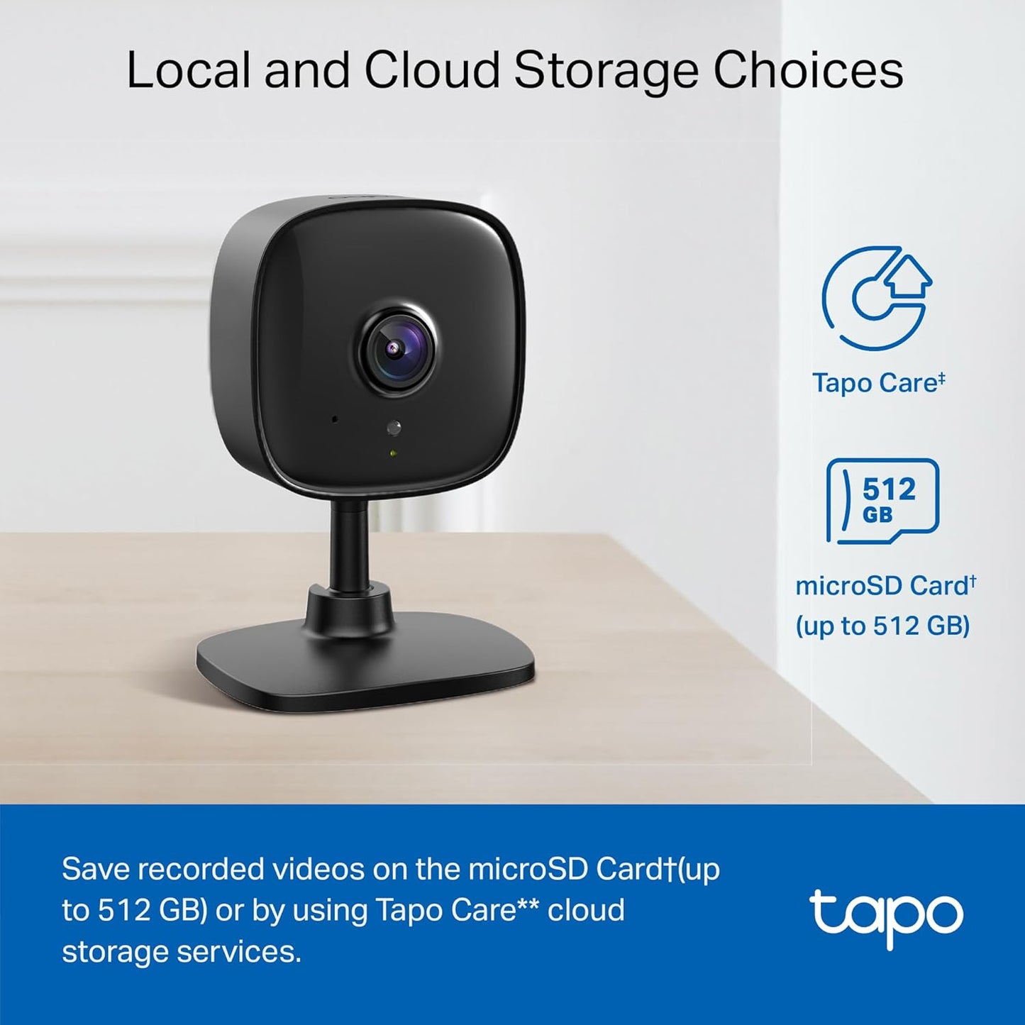 Tp-Link Tapo C100 Home Security Wi-Fi Camera, 1080P Full HD (OPEN BOX)