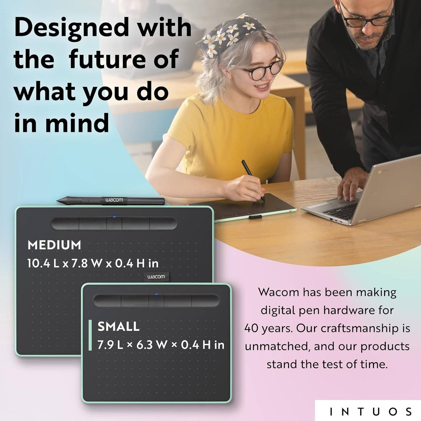 Wacom Intuos Small Digital Graphics Drawing Tablet