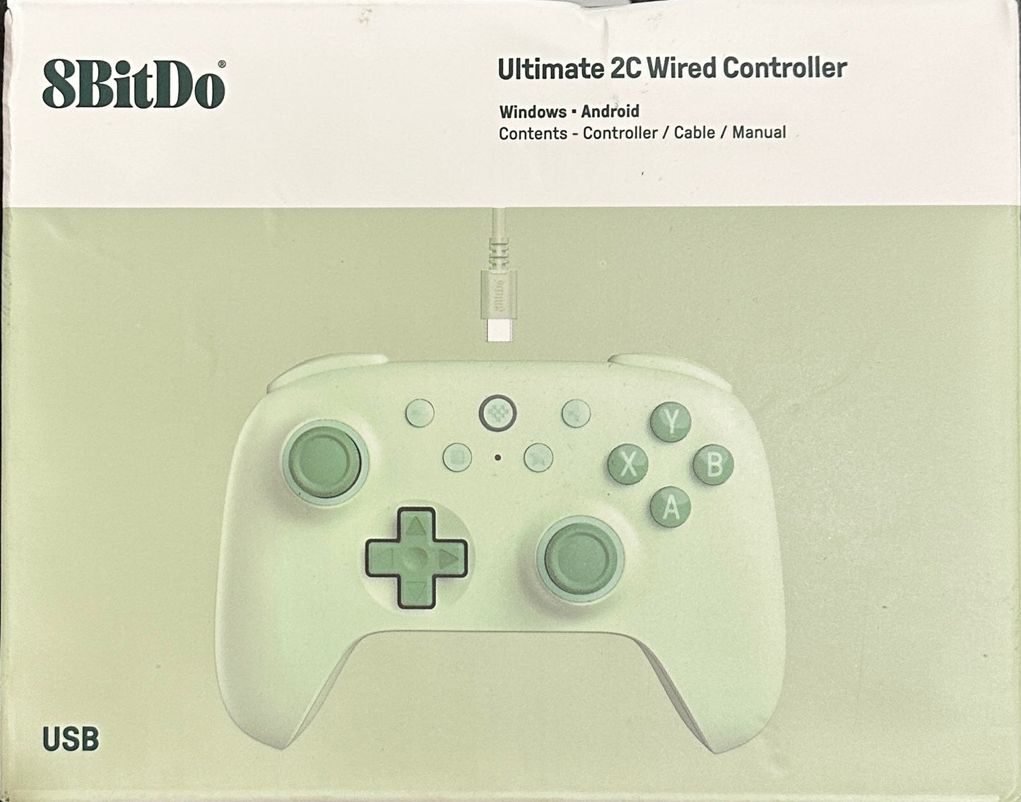 8Bitdo Ultimate 2C Wired Controller for Windows PC and Android