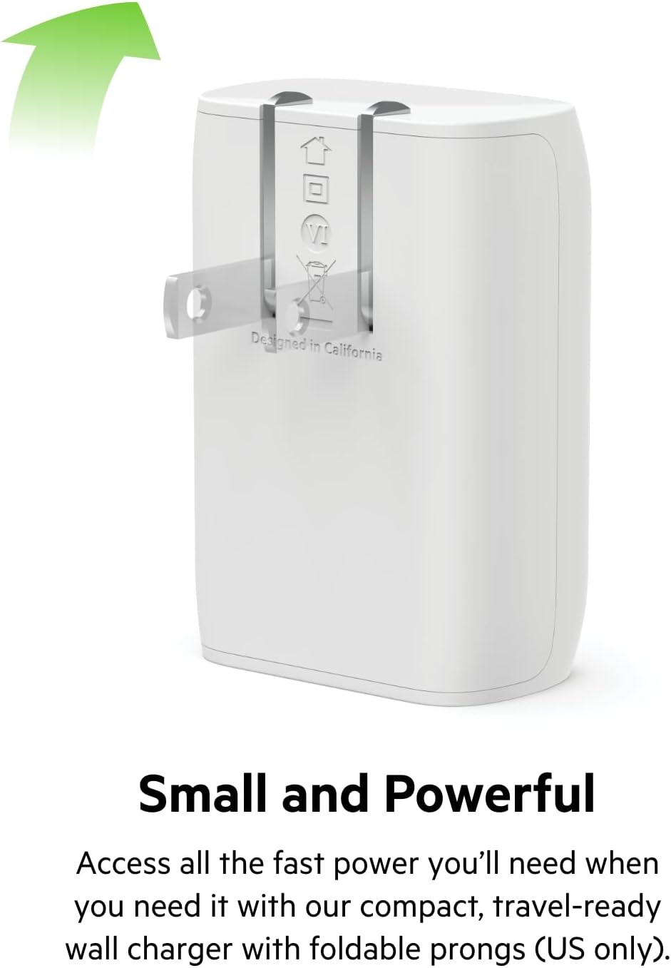 Belkin 30W Wall Charger USB-C to C Bundle (Boost Charge) White (OPEN BOX)