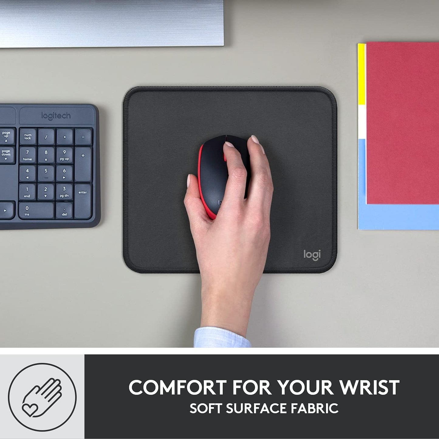 Logitech Studio Series Non-Skid Mouse Pad (OPEN BOX)