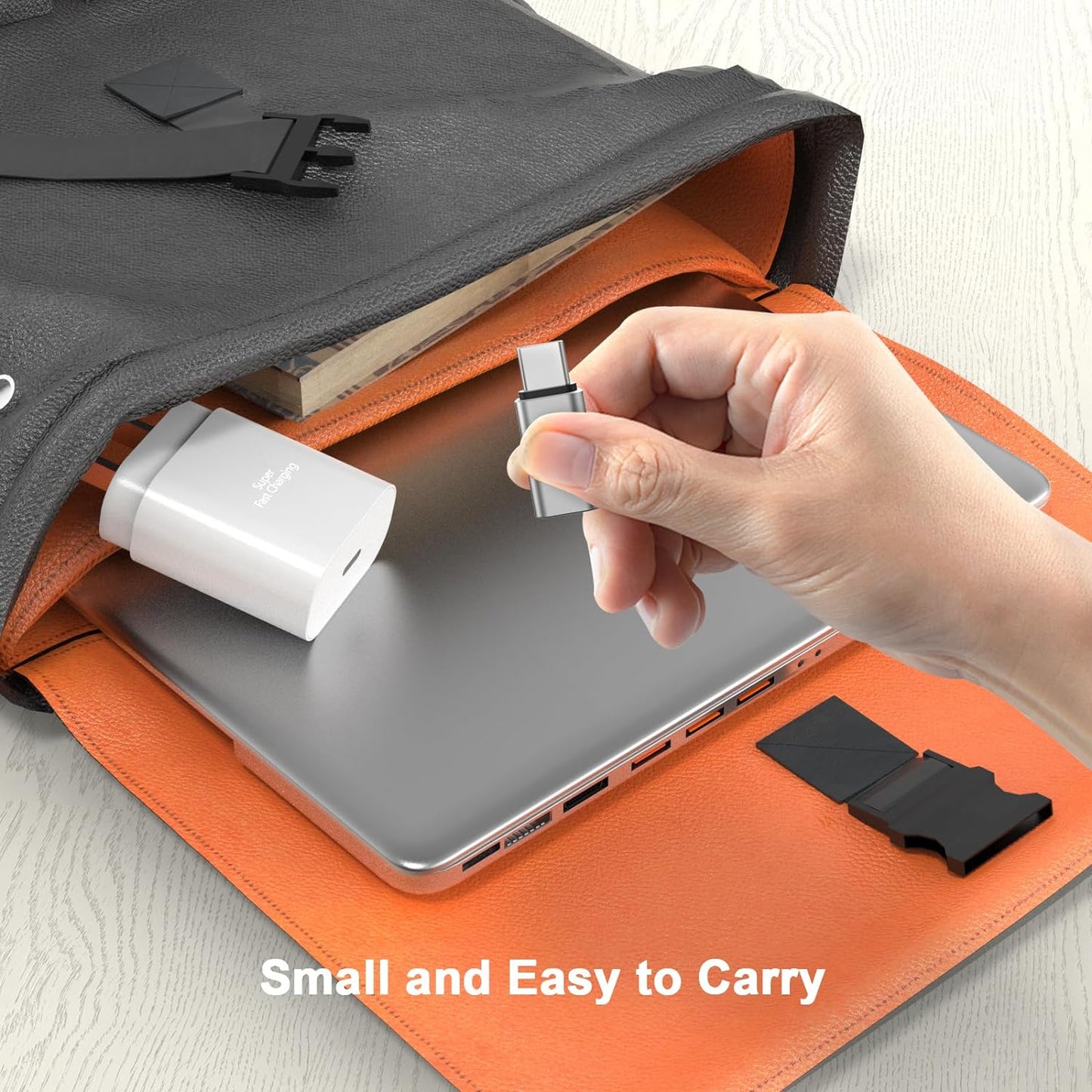 2 Pack USB C Male to Female Connector Type-C