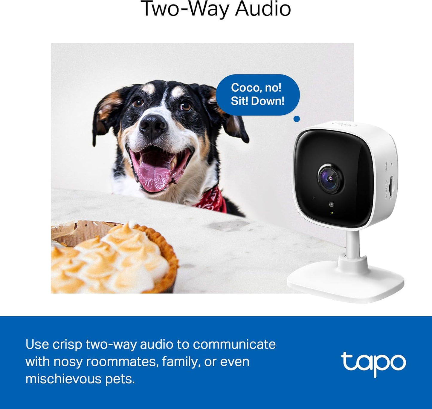 TP Link Tapo Motion Detection Home Security WiFi Camera 4 Pack 1080p Full HD (OPEN BOX)