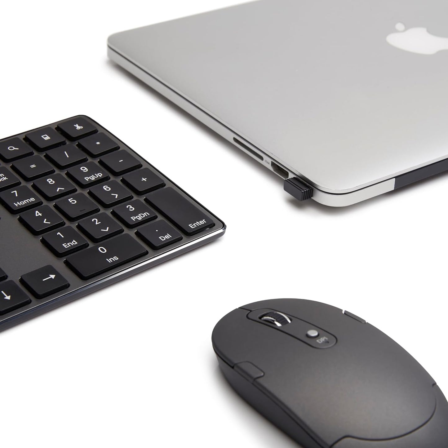 Amazon Basics Ultra Premium Wireless Keyboard and Mouse Combo - Rechargeable