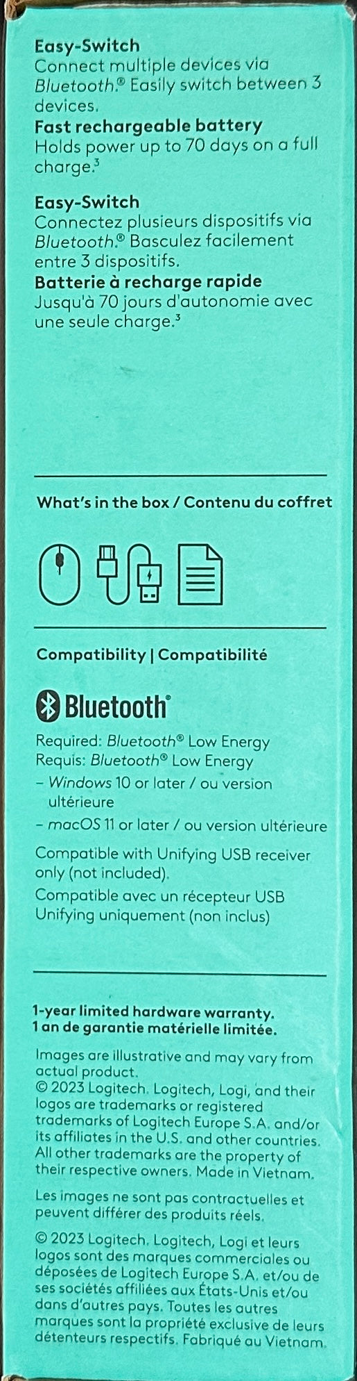 Logitech MX Anywhere 2S Wireless Bluetooth Mouse – Works on Any Surface