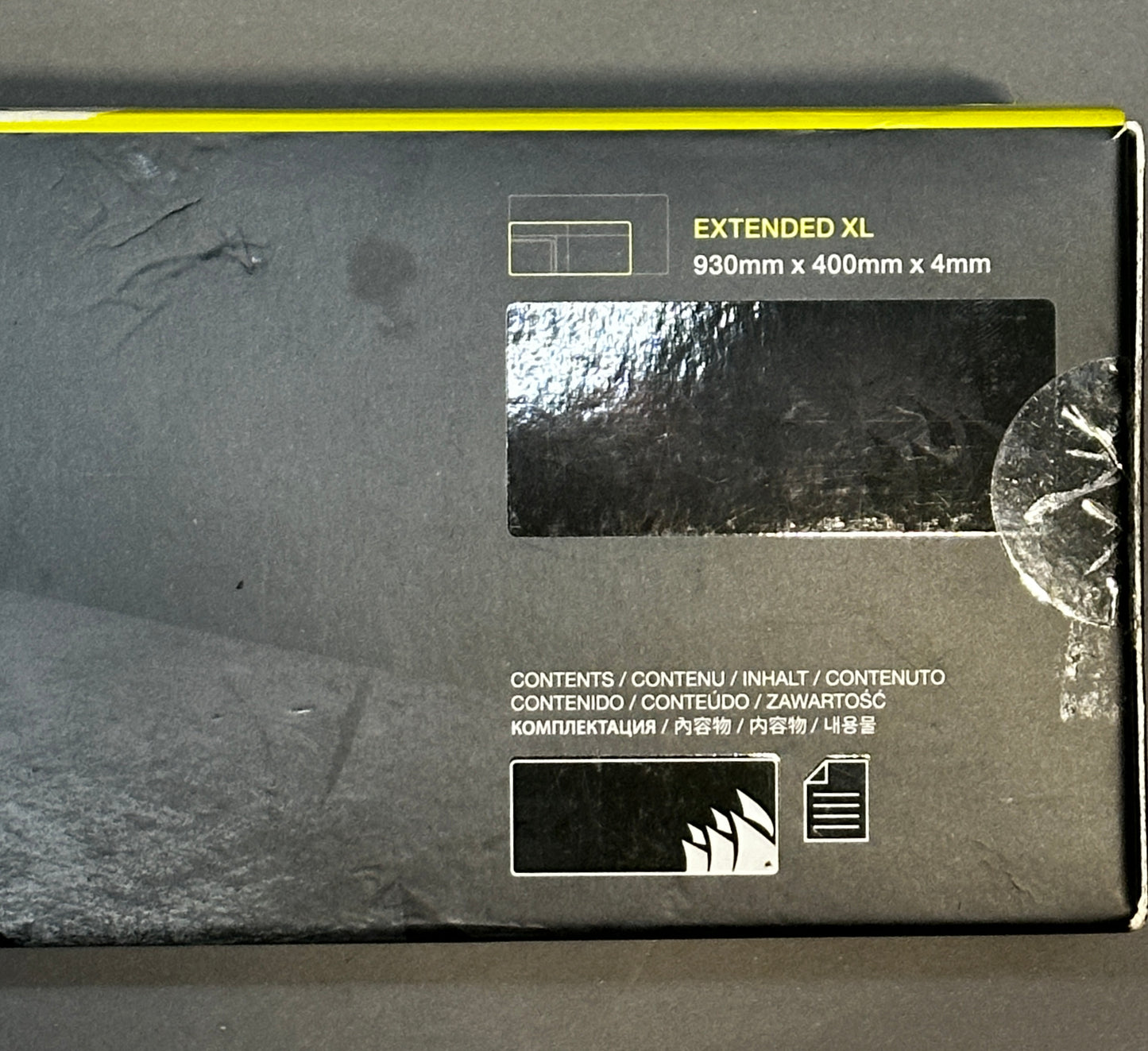 Corsair MM350 PRO Spill-Proof Gaming Mouse Pad Extended XL Grunge 36.6" x 15.7"