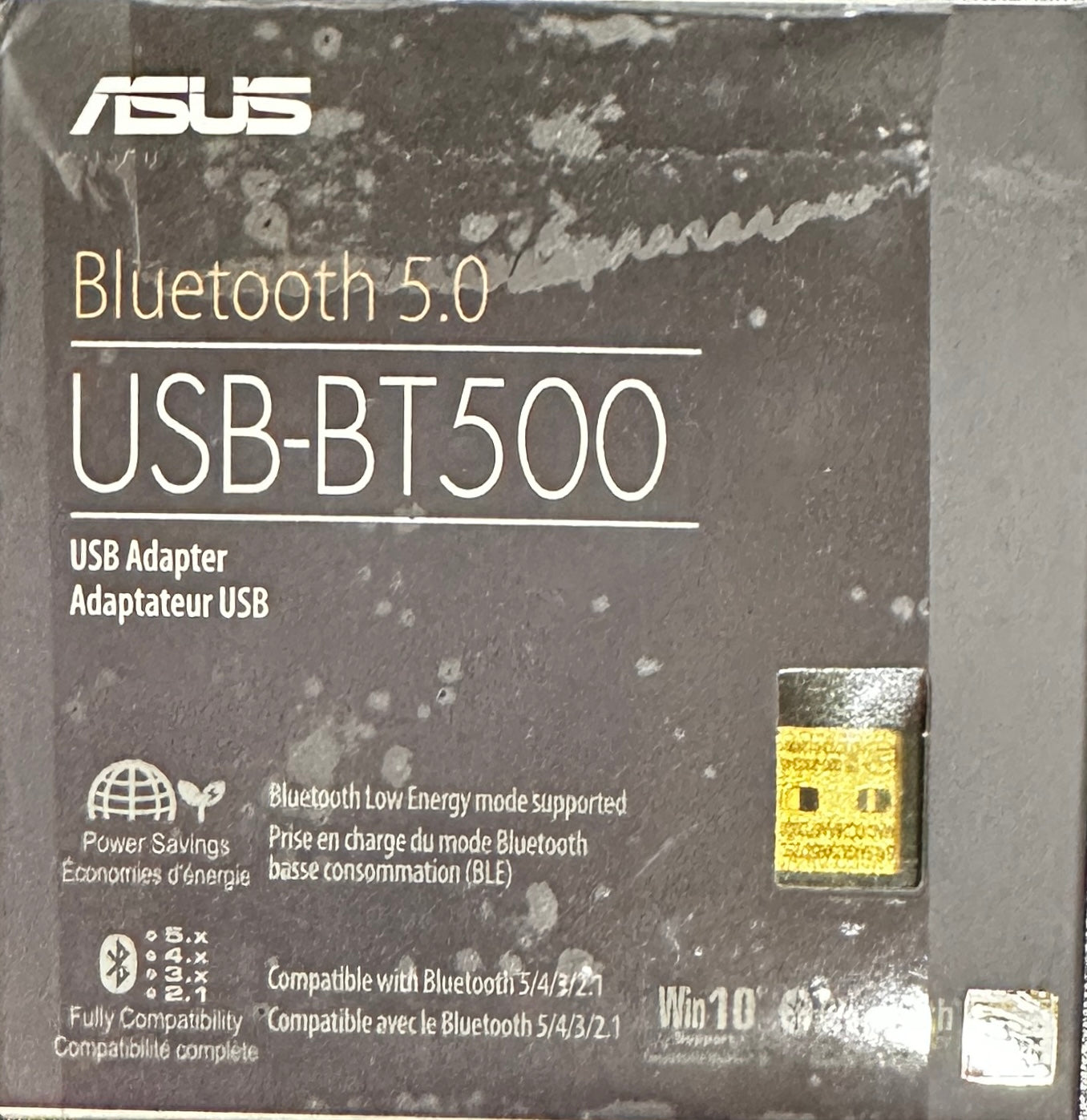 Asus USB-BT500 Bluetooth 5.0 USB Adapter with Ultra Small Design
