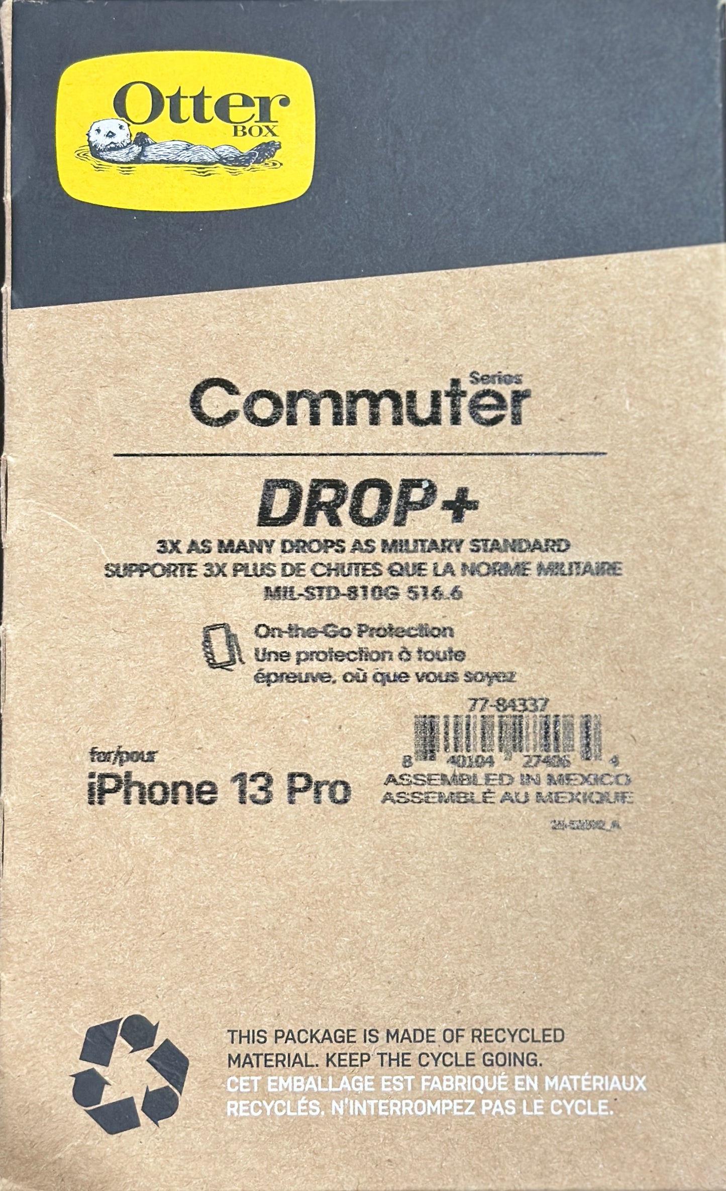 OtterBox Commuter Series Case for iPhone 13 Pro - Black (OPEN BOX)