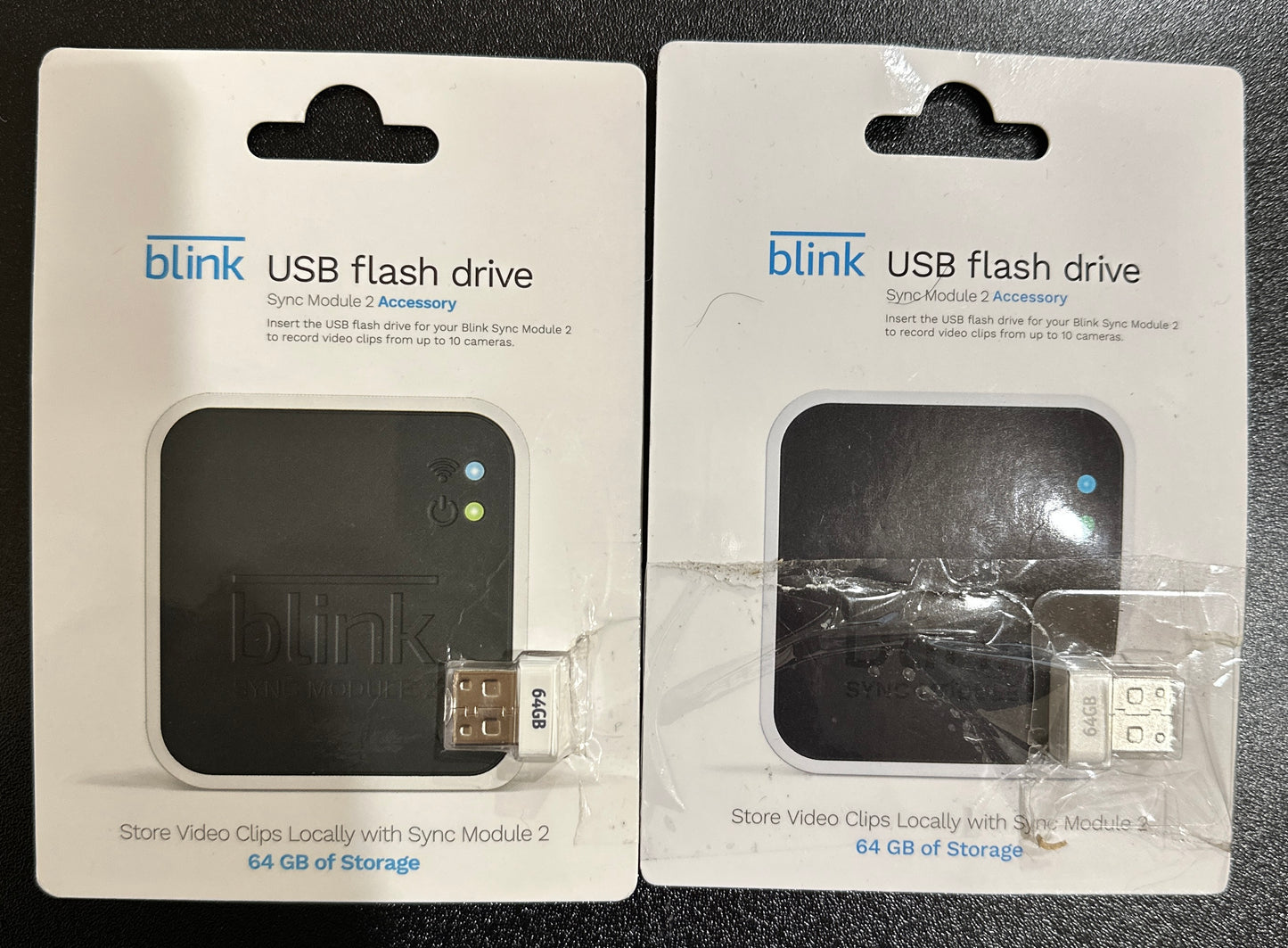 USB flash drive for local storage of Blink videos with Blink Sync Module 2 (OPEN BOX)