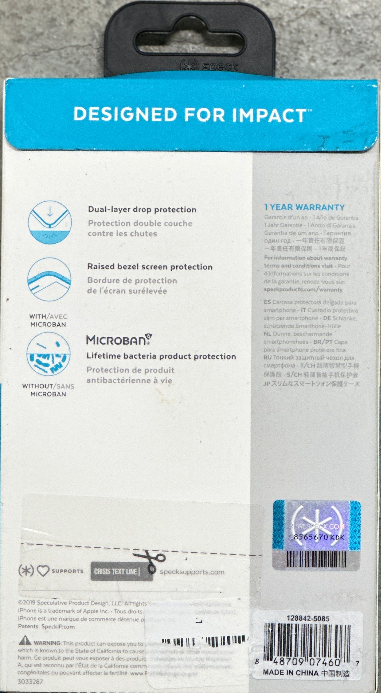 Speck GemShell Bumper Case for iPhone 11 / XR – Clear Protection & Military-Grade Durability