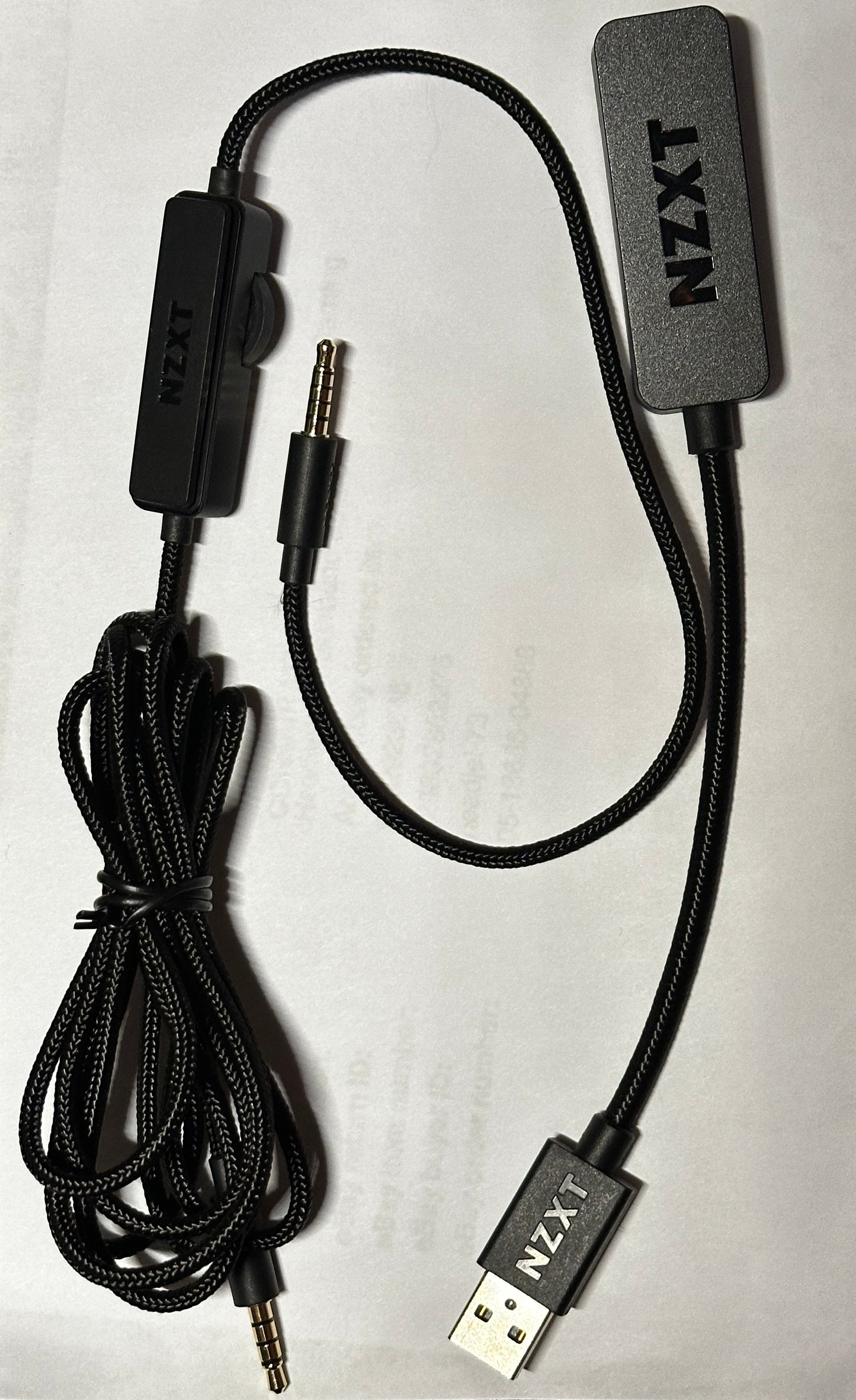 NZXT Relay Wired PC Gaming Headset AP-WCB40-B2 – Hi-Res Audio DTS 7.1 Surround Black