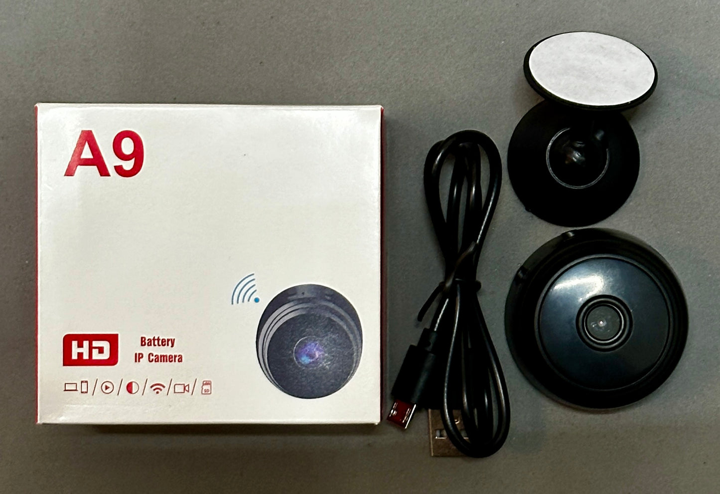 Mini HD Security Camera 1080p – WiFi Remote View, Easy Setup, Home Surveillance