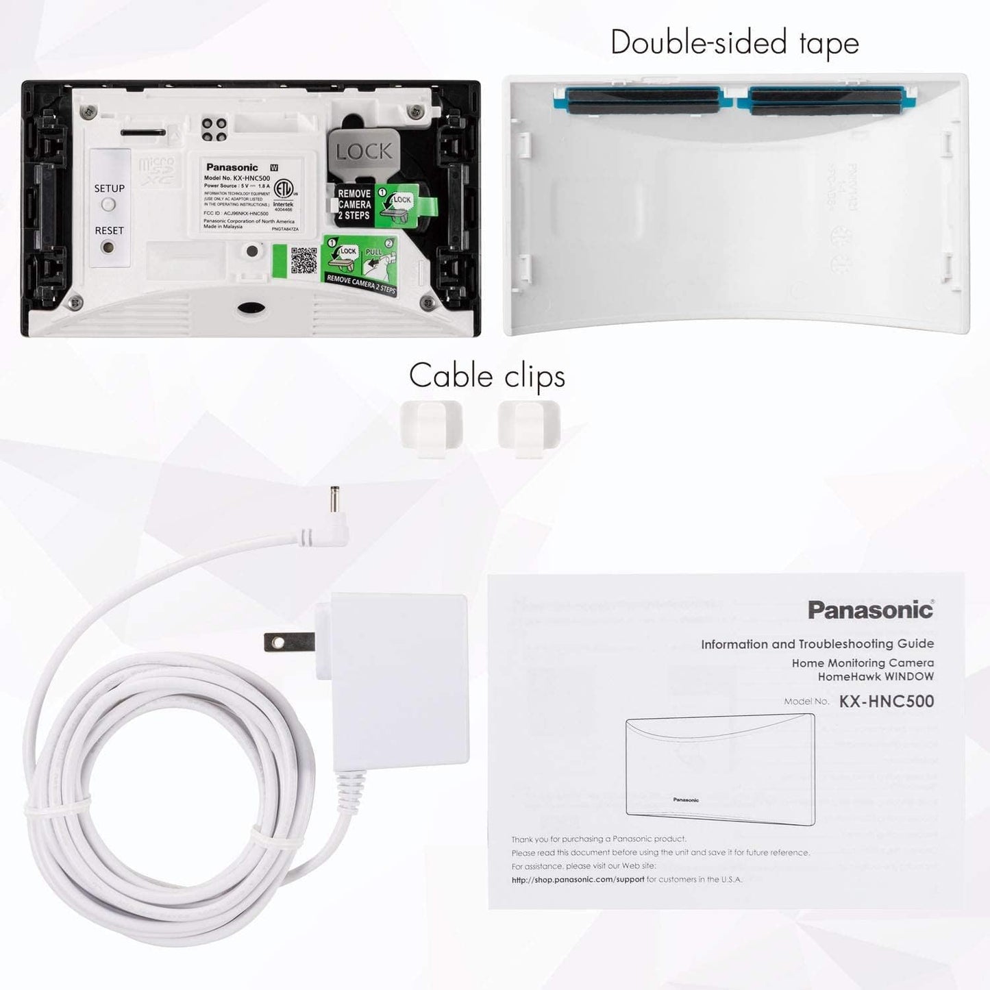 Panasonic HomeHawk Window KX-HNC500 (OPEN BOX)