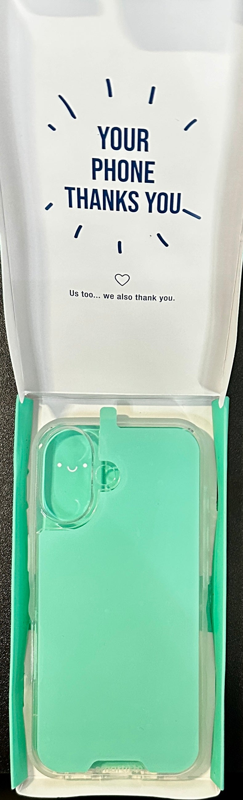 Smartish Gripmunk Clear Case for iPhone 16 – Slim, Protective & Drop Tested