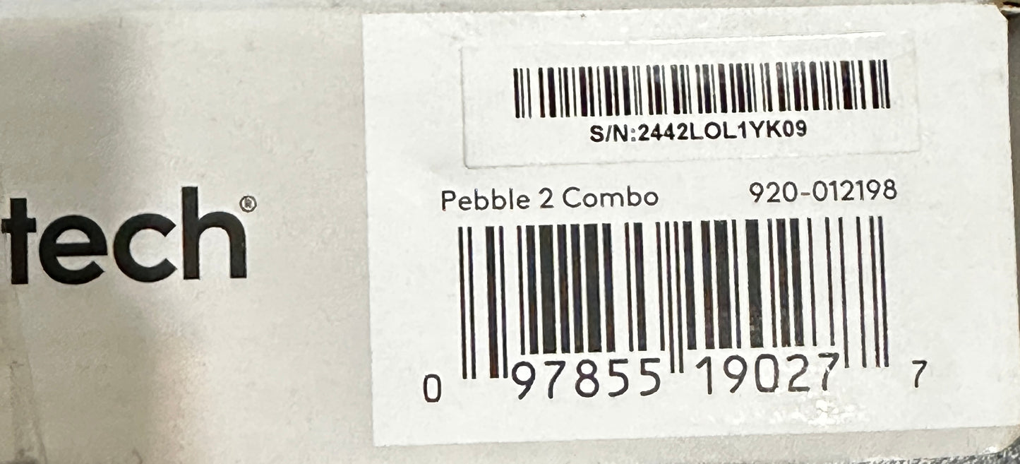 Logitech Pebble 2 Combo Wireless Keyboard Mouse White