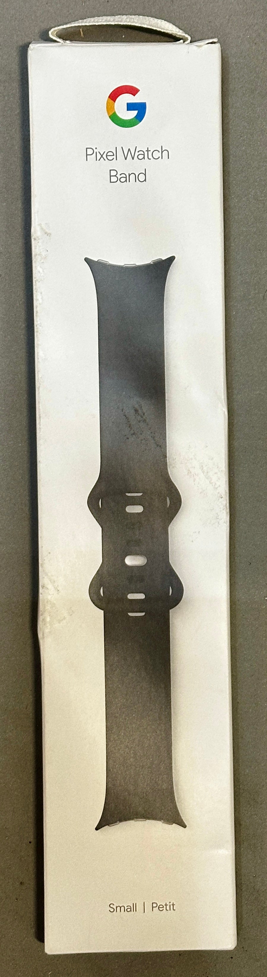 Google Active Band – Compatible with Pixel Watch & Watch 2 – Obsidian, Small