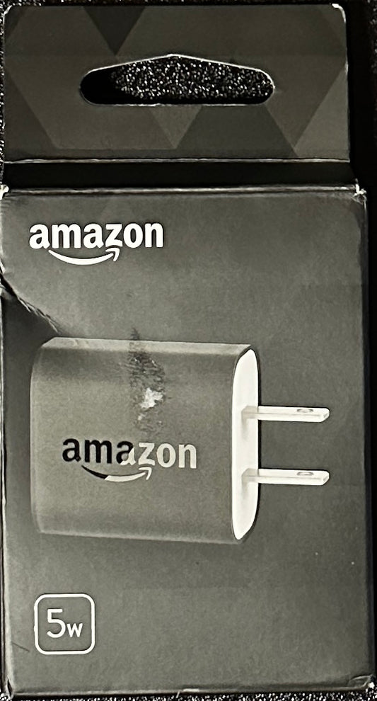 Amazon Official 5W USB Power Adapter for Fire Tablets & Kindle eReaders – OEM Charger – Black